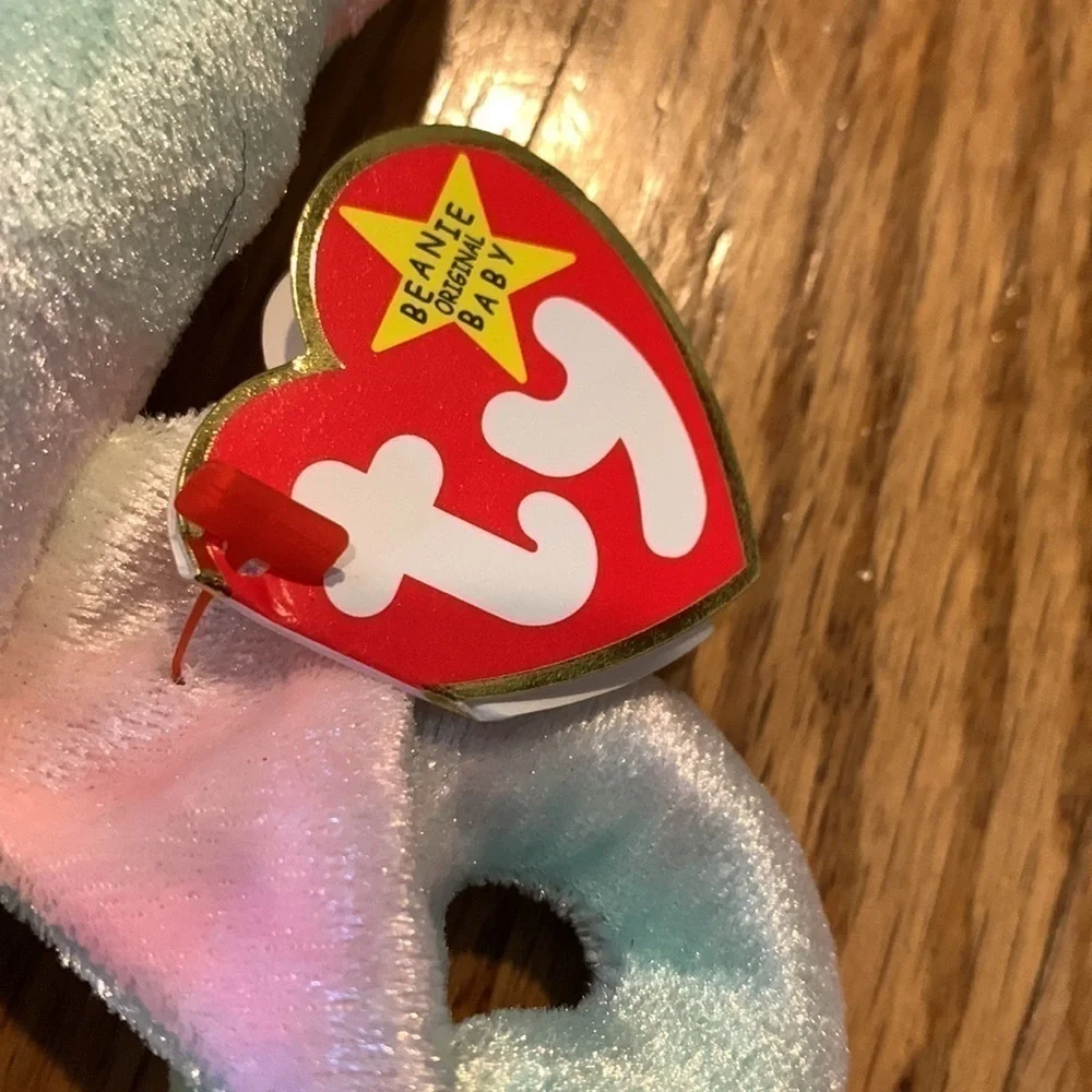 Neon the SeaHorse Beanie Babies Vintage TY 1999 with Original Tags